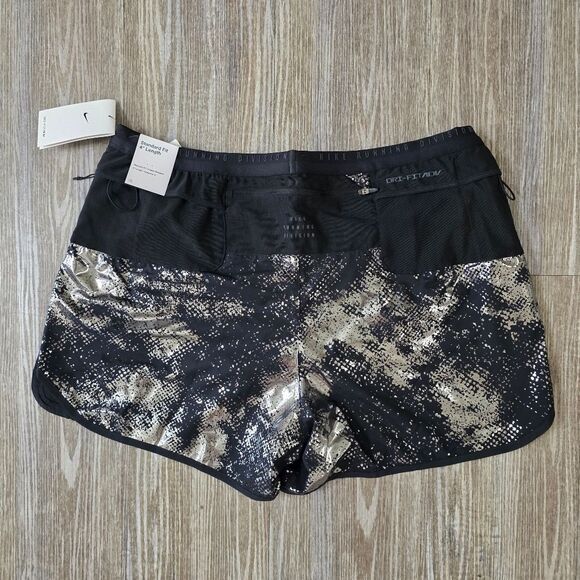 Nike Dri-FIT ADV 4" Brief-Lined Running Division Shorts XL FN3377-010 Black 3M - Picture 6 of 14